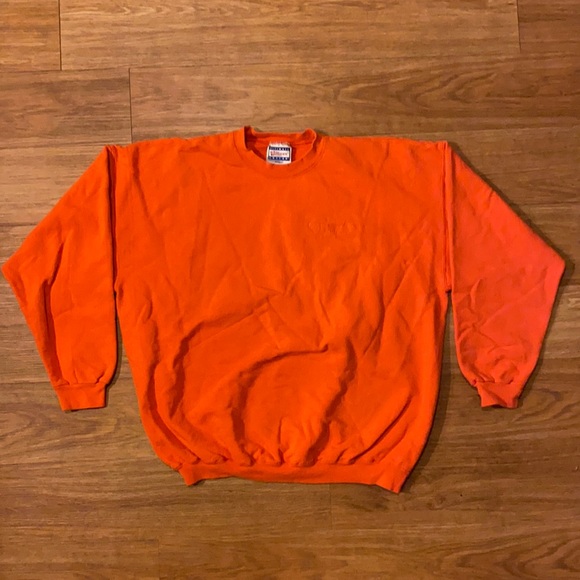 Hanes Other - 🚨SOLD Vintage Hanes Unisex Crewneck Orange Size XL Ultimate Cotton